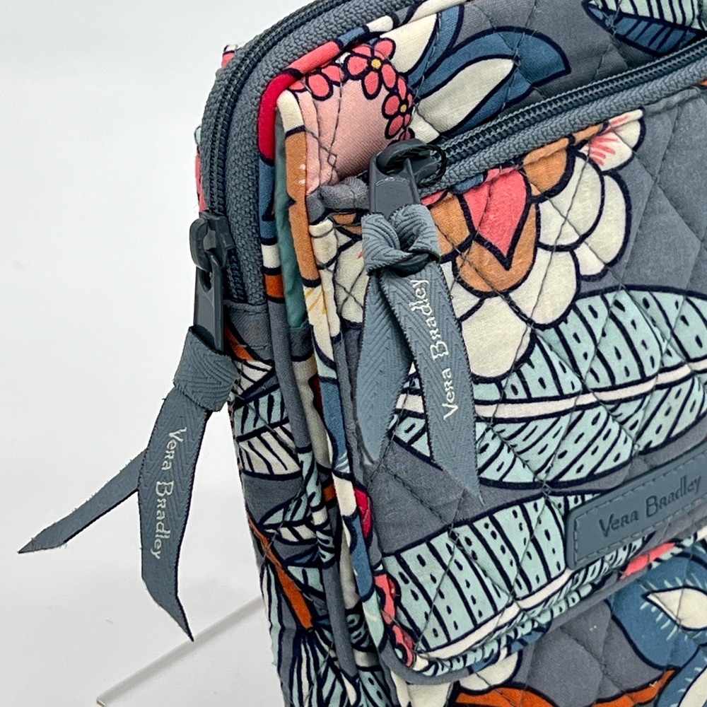 NWT Vera Bradley "Tropical Evening" Mini Hipster Crossbody Bag Quilted $49 MSRP - Picture 5 of 11